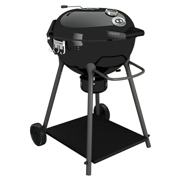 BAUHAUS Outdoorchef Urban Line Holzkohlegrill Kensington 570 C Schwarz, Hauptgrillfläche: Ø 54 Cm 3