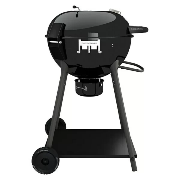 BAUHAUS Outdoorchef Urban Line Holzkohlegrill Kensington 570 C Schwarz, Hauptgrillfläche: Ø 54 Cm 4