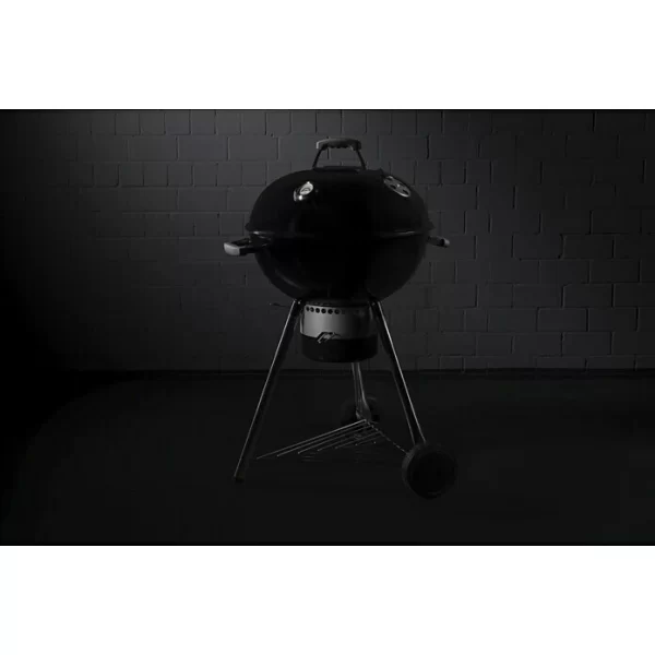 BAUHAUS Kingstone Kugelgrill Bullet 57 Schwarz, Hauptgrillfläche: Ø 57 Cm 3
