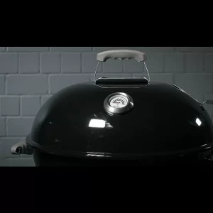 BAUHAUS Kingstone Kugelgrill Bullet 57 Schwarz, Hauptgrillfläche: Ø 57 Cm 12