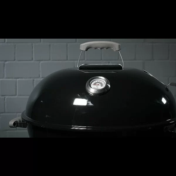 BAUHAUS Kingstone Kugelgrill Bullet 57 Schwarz, Hauptgrillfläche: Ø 57 Cm 4
