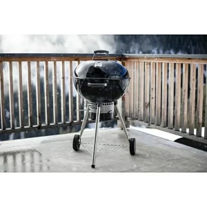 BAUHAUS Kingstone Kugelgrill Bullet 57 Schwarz, Hauptgrillfläche: Ø 57 Cm 14
