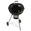BAUHAUS Kingstone Kugelgrill Bullet 66 Schwarz, Hauptgrillfläche: Ø 66 Cm 22